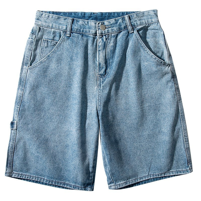 2025 New Summer New Men Fashion Stretch Causal Short Jeans Denim Shorts Blue Black Denim Swear Mens Shorts - Denim Shorts and Men Shorts Price