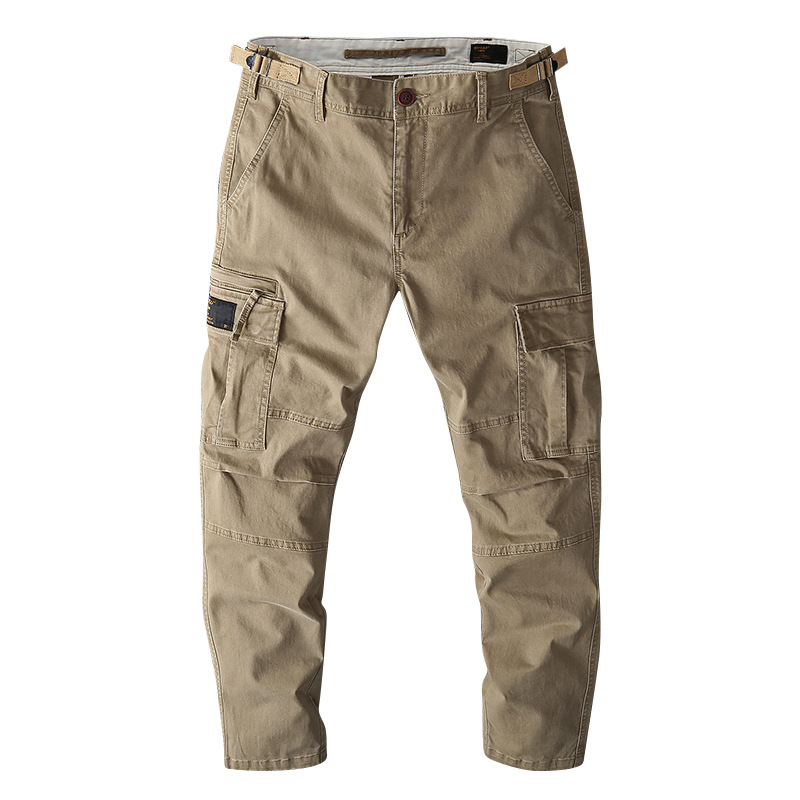 Wholesale Men's Baggy Cargo Pants Designs Mens Cargo Pants Big Pocket Cotton Pants Men