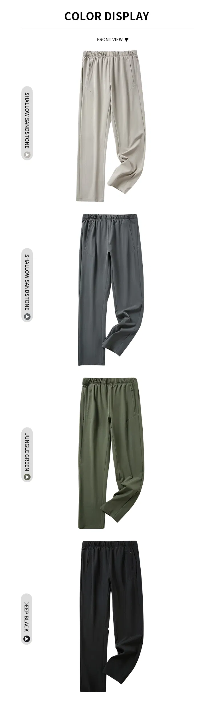 Dry Fit Running Sports Track Pants Waterproof Men Blank Sweat Pants Workout Jogging Pants