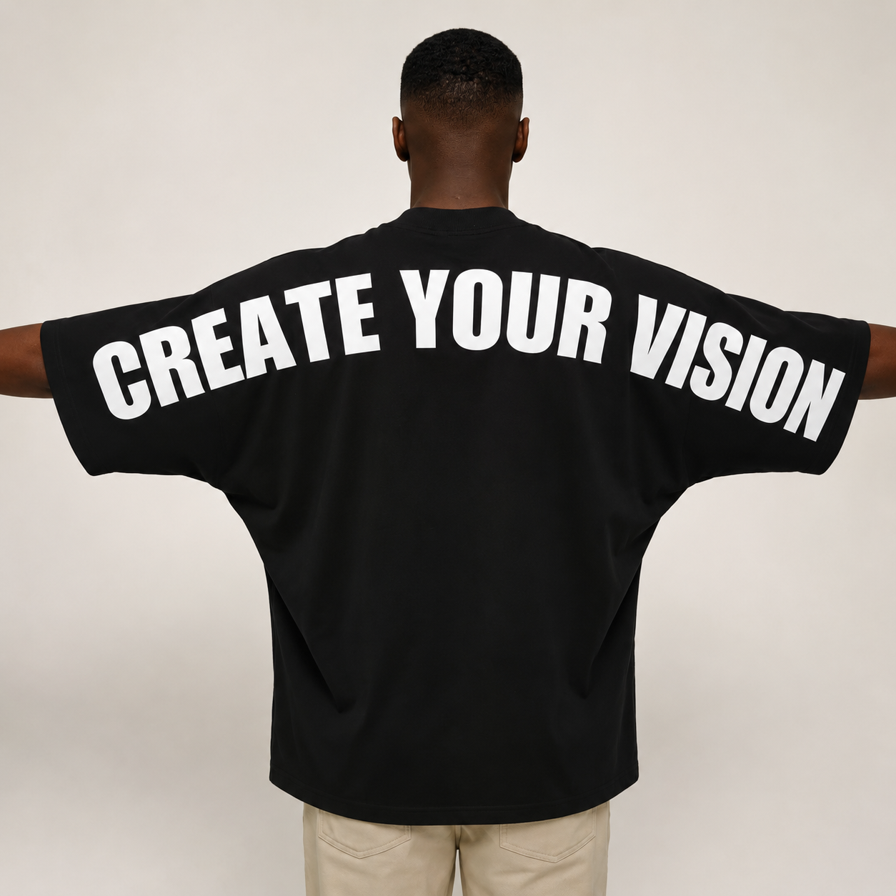 OEM 300Gsm Heavyweight Cotton Drop Shoulder Boxy Oversized T-shirts Print Graphic Tee Designer Streetwear Custom Logo Men T Shir
