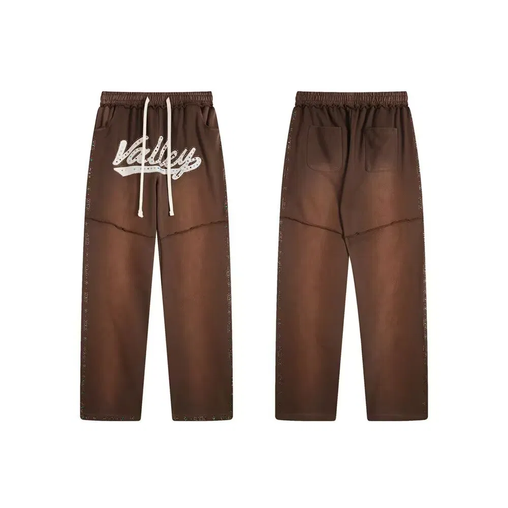 Men Valley Dream Street Track Pants with Clean Logo Placement