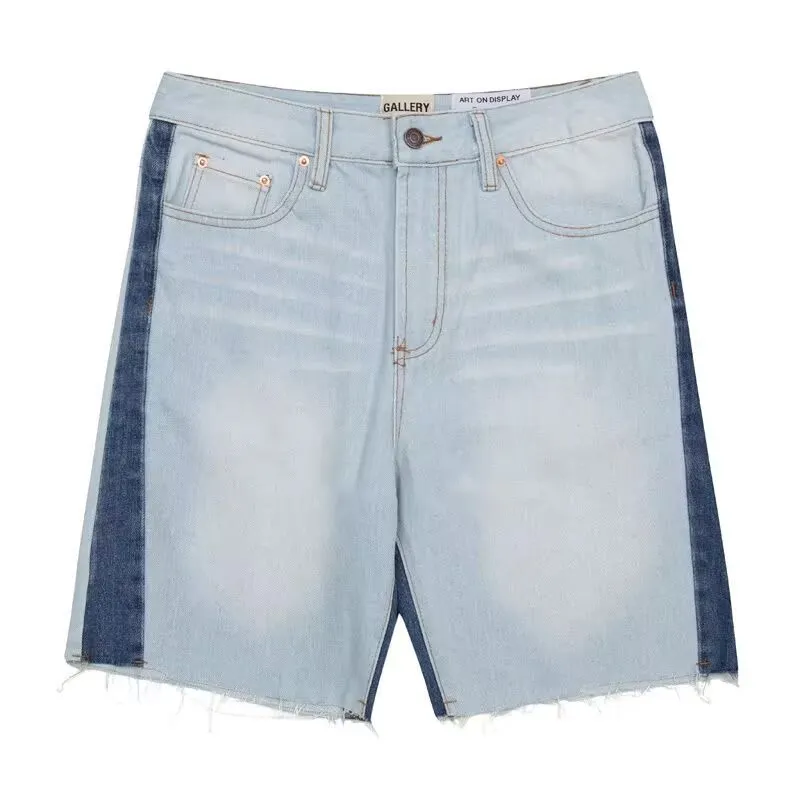 Gallery Dept Rugged Denim Blend Shorts for Men, Durable Streetwear Style