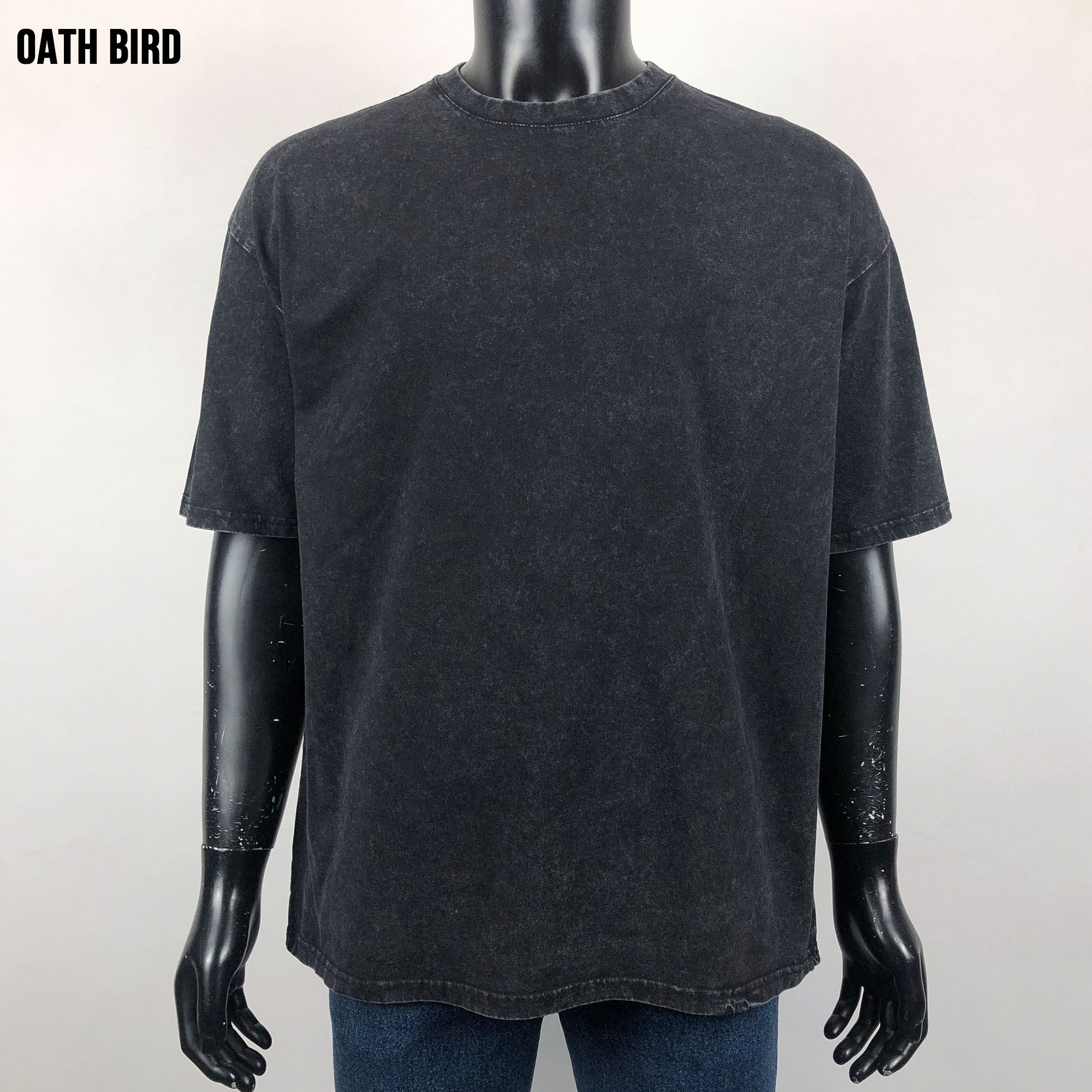 Wholesale Plain Blank Acid Washed Tshirt Streetwear Graphic Tees Plus Size Heavyweight T-Shirt Vintage Oversized T Shirt for Men