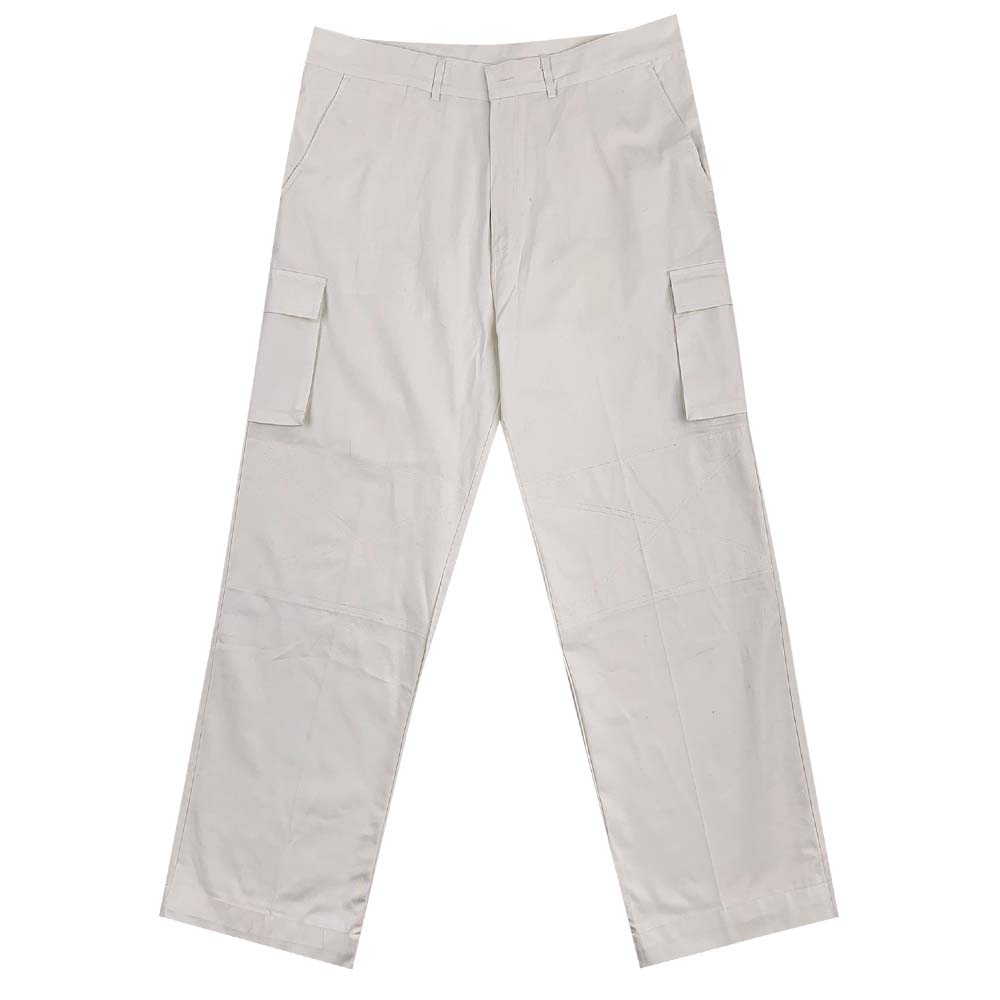 Men's Women's High Quality Cargo Pants Comfortable Durable Canvas Flat Front Casual Style Colored for Work Outdoor Waist