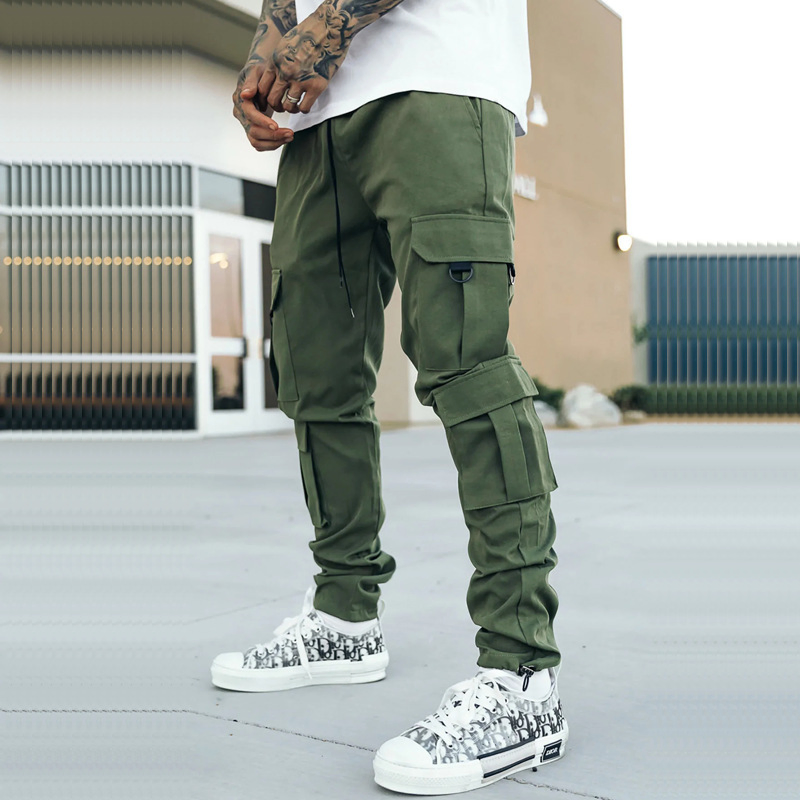 Pockets Jogging Blank Track Men Cargo Pants Trousers for Men Cargo Pants Sports Casual Men's Pants