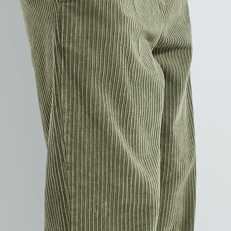 Custom Corduroy Mens Pants Chino Green Corduroy Pants for Men