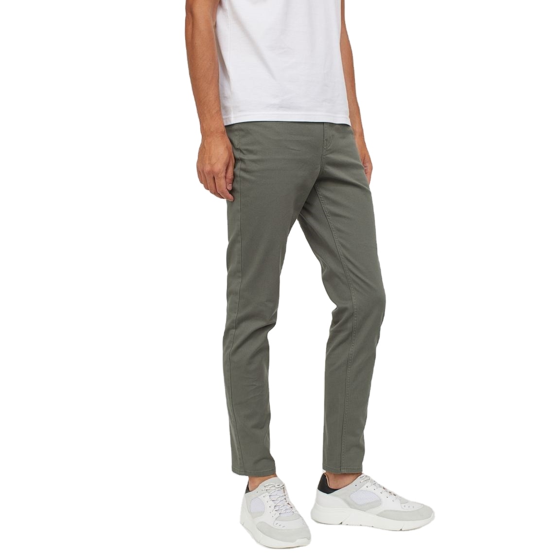 Wholesale Factory Direct Sales Chinos Trousers Men Slim Stretch Men Dress Pant