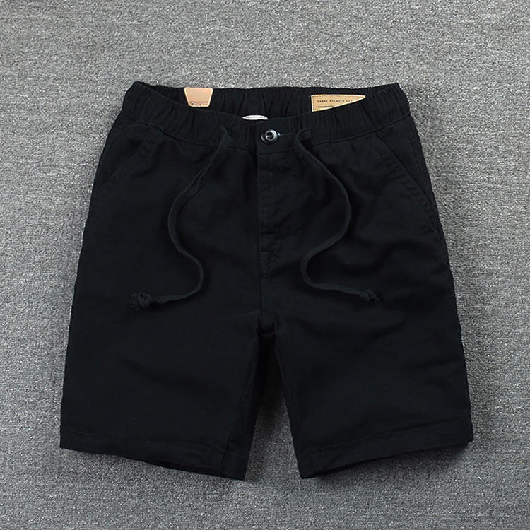 New Wholesale Stock Beach Shorts Denim Polyester Men Running Shorts Swimwear Shorts for Men Custom Logo
