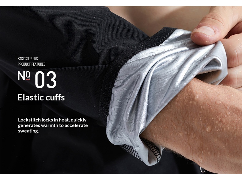 LVS Cross-border Special Men's Sports Running Fitness Windproof Solid Bomber Jacket Breathable Weight Reduction Heat Sweat