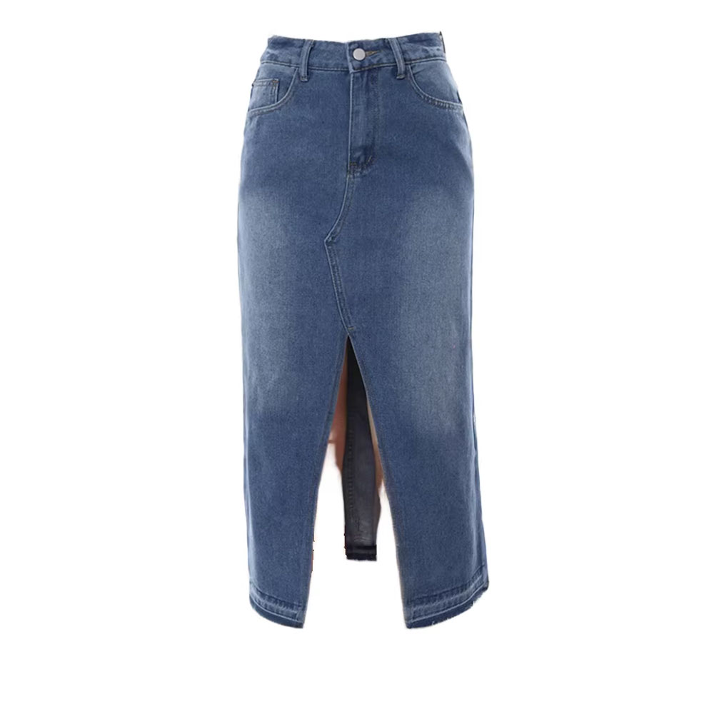 Women's Denim Skirt Detail 1