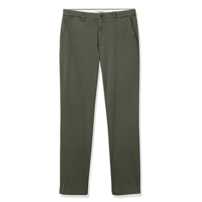 Manufacturer China Men's Slim-Fit Washed Comfort Stretch Chino Pant