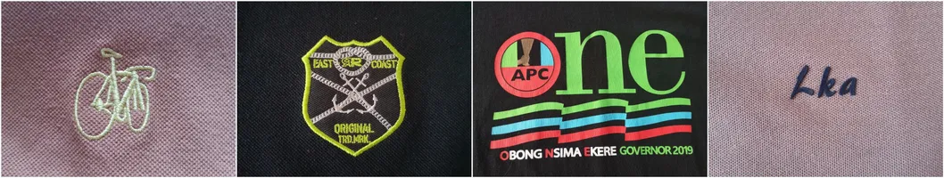 Print and Embroidery options