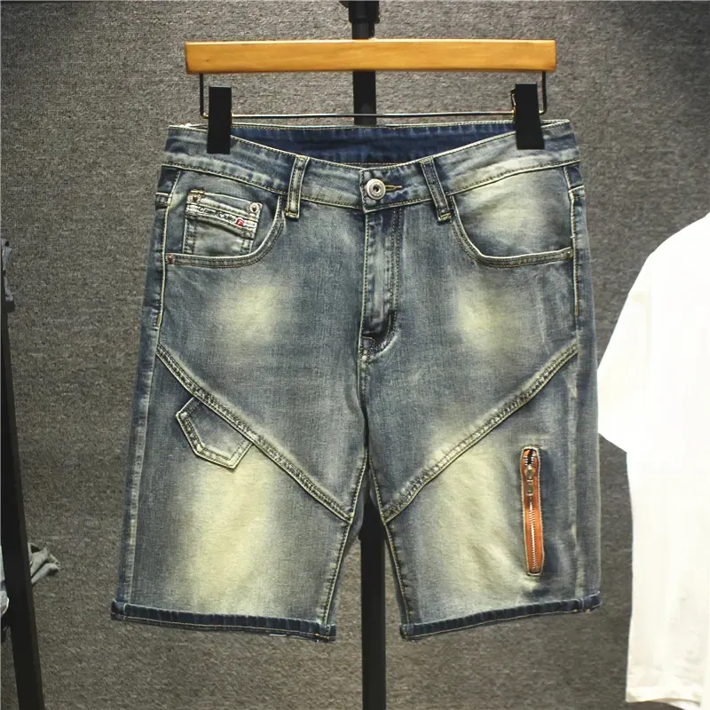 High-Quality Fashion Denim Shorts for Men