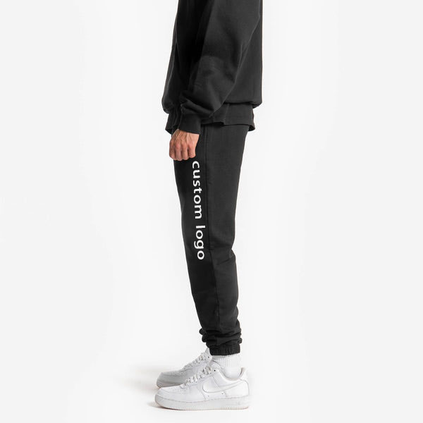 Hot Sell Fitness Jogging Gym Stacked Sweat Pants Streetwear Blank Men Unisex Sweatpants Custom Joggers Sweatpants Sports Pants