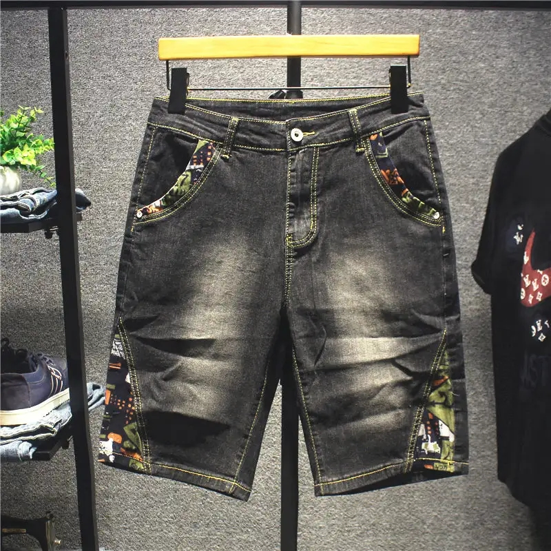 New Fashionable Men's Denim Shorts Casual Wear