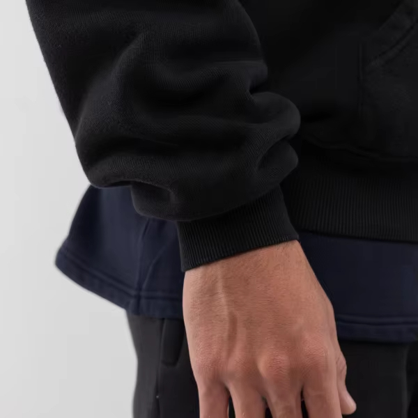 High Quality Custom logo 100% Cotton Hooded Sweatshirt Anti Pilling Anti Wrinkle Properties Men Sweatshirt