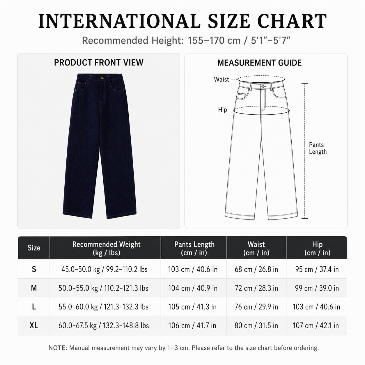 Faux Denim Thick Corduroy Plain Dyed Solid Straight Leg Pants Mid Waist Cotton Polyester Zipper Casual Autumn Winter Women Pants