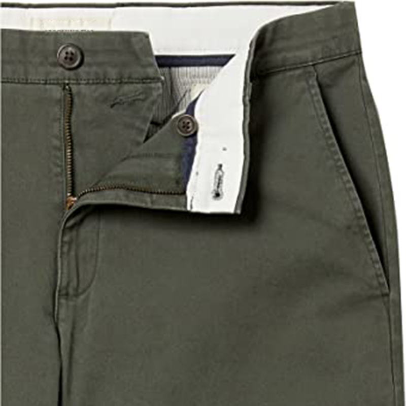 Manufacturer China Men's Slim-Fit Washed Comfort Stretch Chino Pant