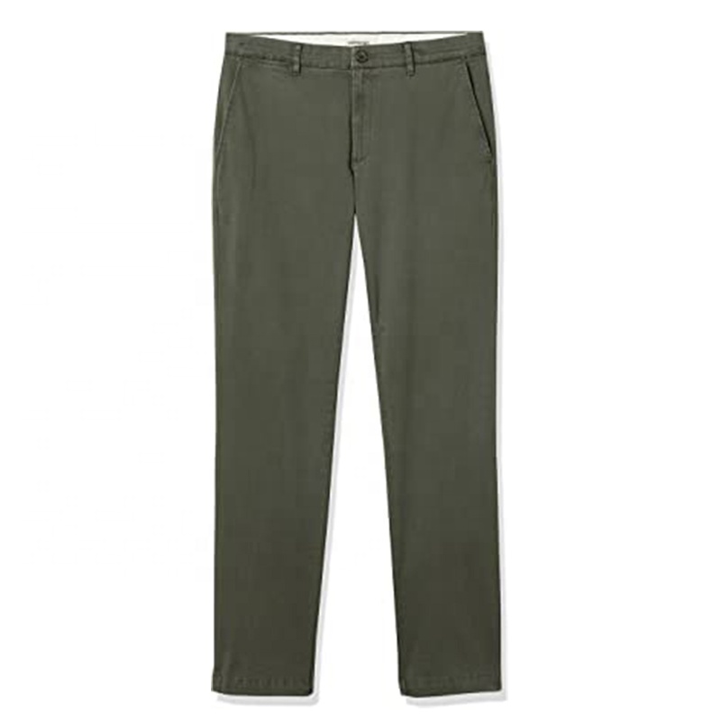 Manufacturer China Men's Slim-Fit Washed Comfort Stretch Chino Pant