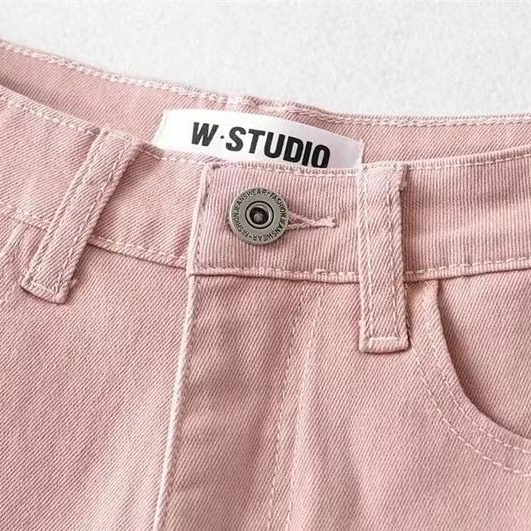 Trendy Design Butt Lifting Skinny High Waist Cropped Pants Stretch Fit Women's Summer Denim Shorts