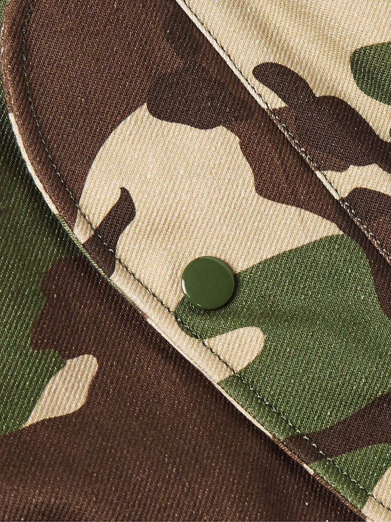 OEM Custom Oversized Camouflage Cotton Twill Hooded Reversible Bomber Jacket for Men