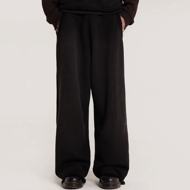 Men's Jogger Sweatpants Track Sweat Pants Trousers Unisex Baggy Cotton French Terry Fleece Jogger Streetwear Sweat Pants Men