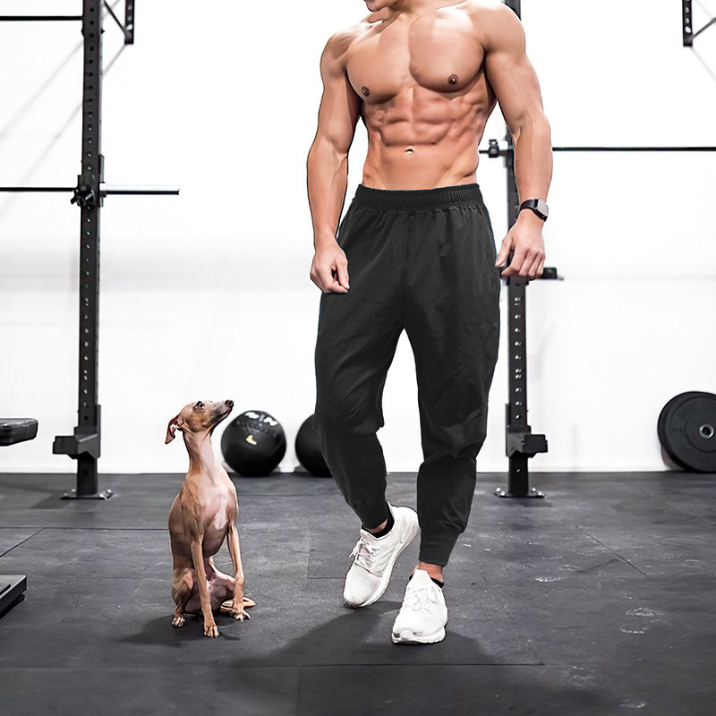 Wholesale Men's Joggers Pants Summer Fashion Sweatpants Streetwear Fitness Tracksuit Jogging Pants Men Gym Clothing Muscle Sports Trousers
