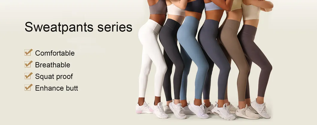 Women Baggy Track Pants Elastic Waist Wide Leg Jogger Sweatpants