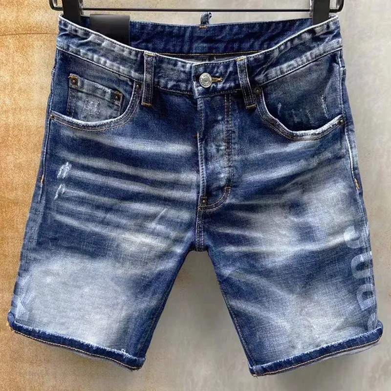 Top Quality Men's Blue Classic Denim Shorts