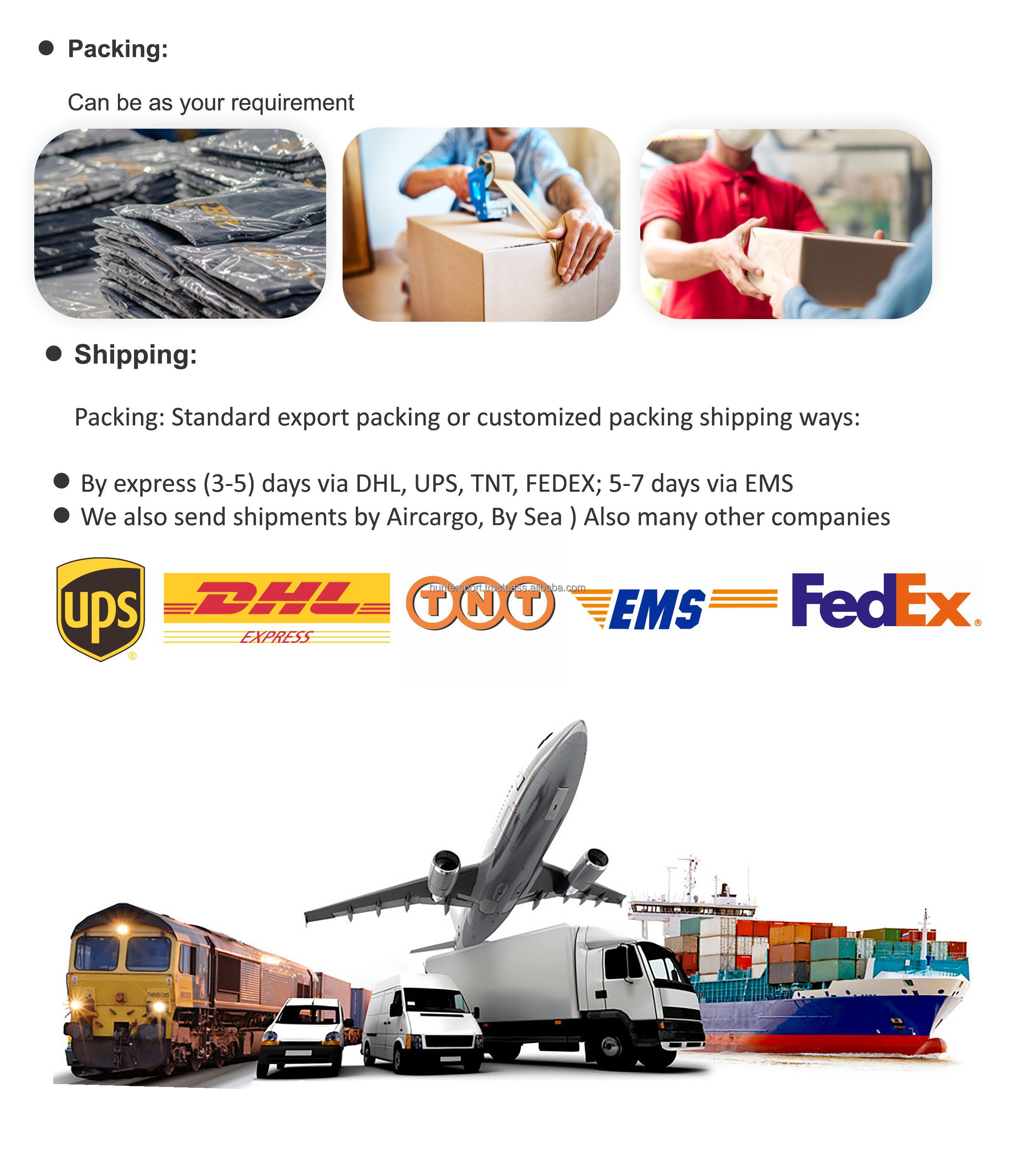 Packing and Delivery Procedures