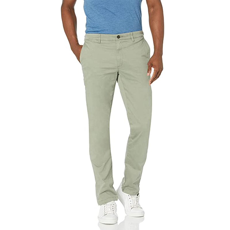 Manufacturer China Men's Slim-Fit Washed Comfort Stretch Chino Pant
