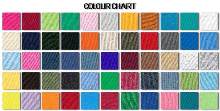 Fabric color card