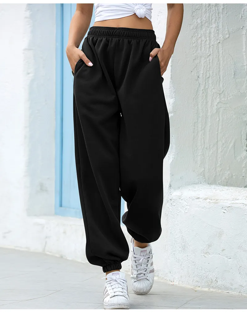 Custom Track Work Cotton Women Pants Style 3