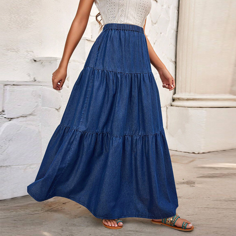 Denim Skirt Detail 9