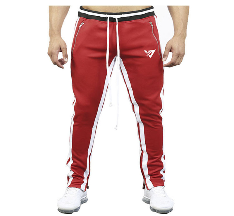 Custom Wholesale Sweat Track Pants with Stripes