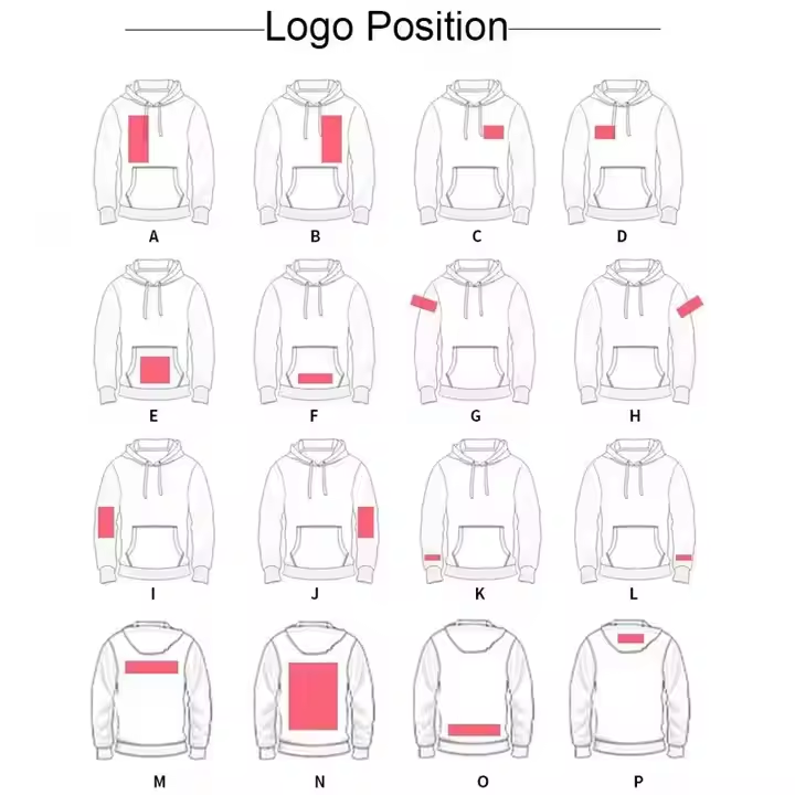 High Quality Men's Cotton Heavyweight Hoodie Unisex Oversized Pullover Custom Logo Blank Sweatshirt