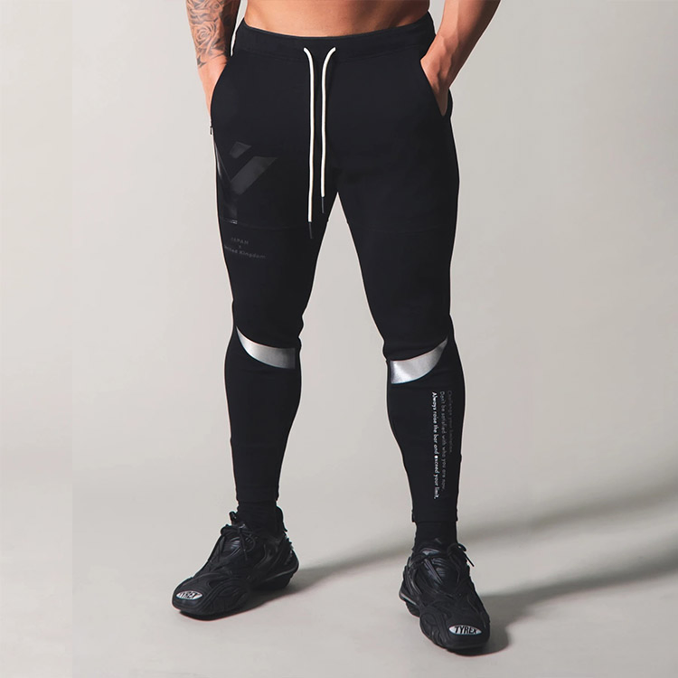 Wholesale Mens Contrast Color Cotton/Spandex Fashion Running/Jogging/Training Gym Sports/Casual Track Jogger Pants