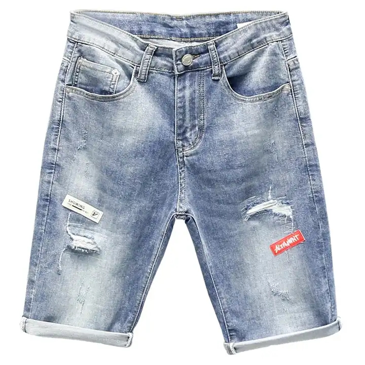 High-Quality Fashion Denim Shorts for Men