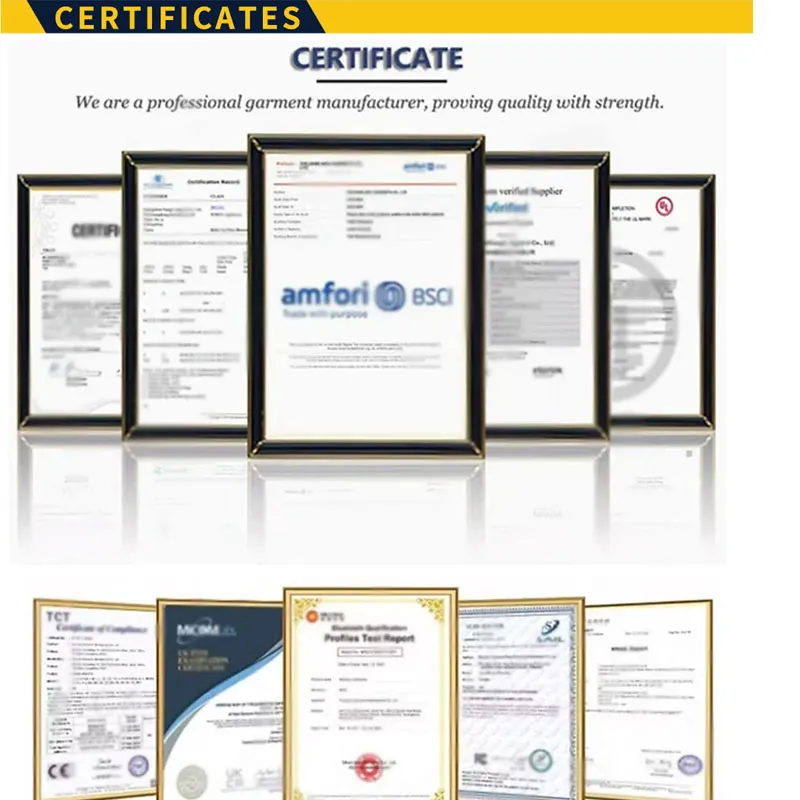Certification Document