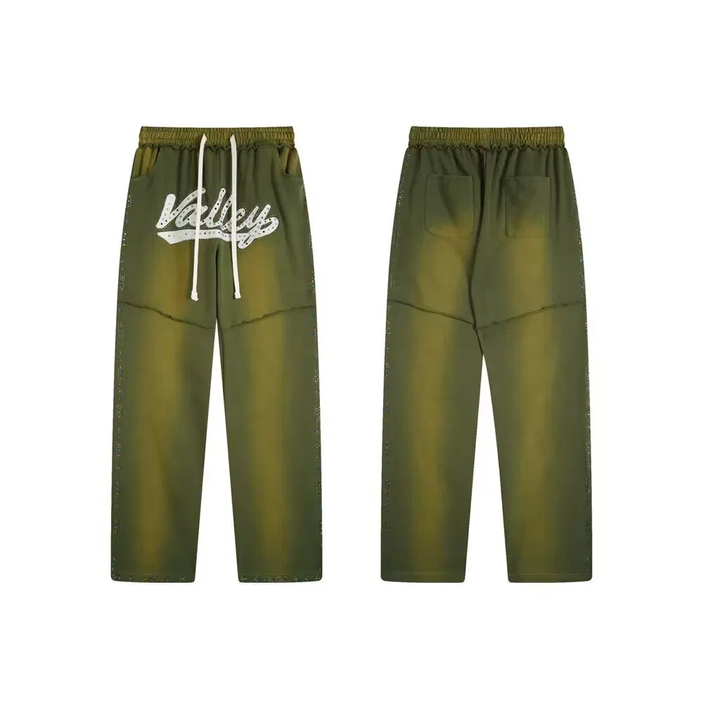 Men Valley Dream Street Track Pants with Clean Logo Placement