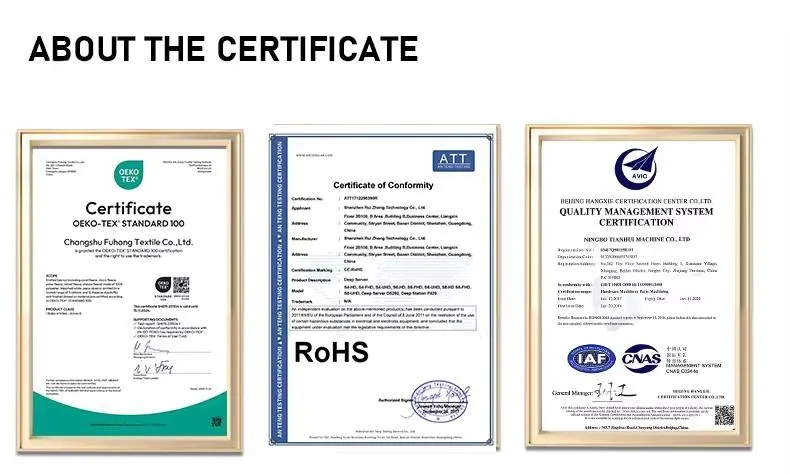 Certifications