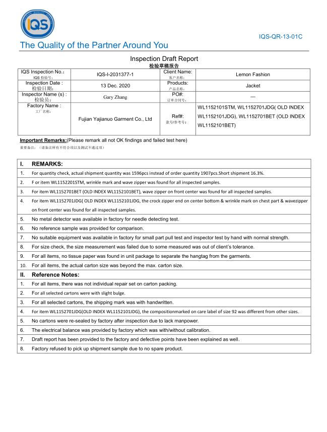 ISO Certification