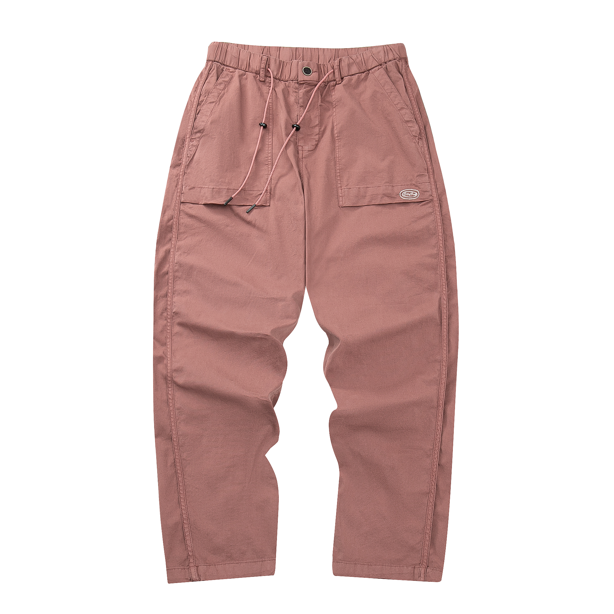 Manufacturer Custom Cargo Pants 190GSM Distressed Woven Gym Wear Retro Casual Flat Men's Loose Sports Overalls Low MOQ