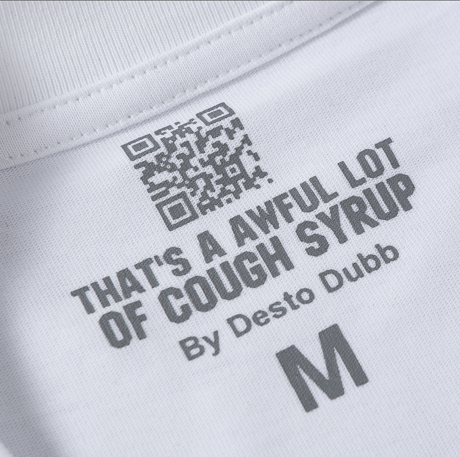 2026 Summer New Arrival Men's Loose Woven Graphic T-Shirt Streetwear Print Crew Neck Short Sleeve Premium Cotton Daily Wear