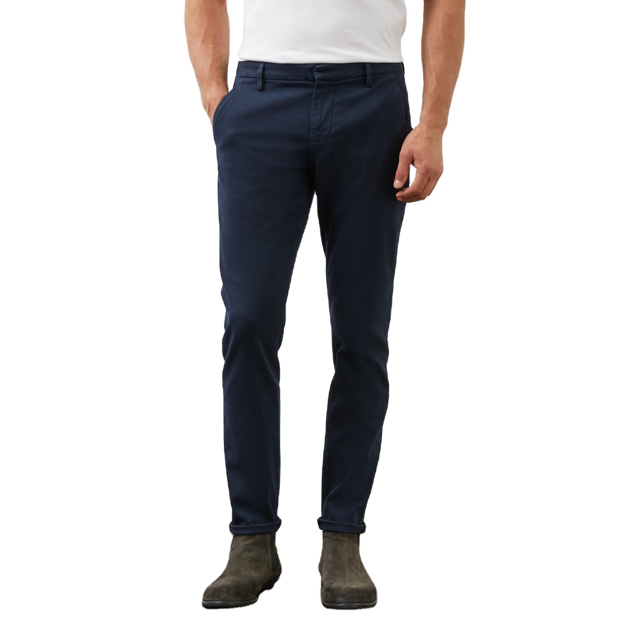 Wholesale Factory Direct Sales Chinos Trousers Men Slim Stretch Men Dress Pant