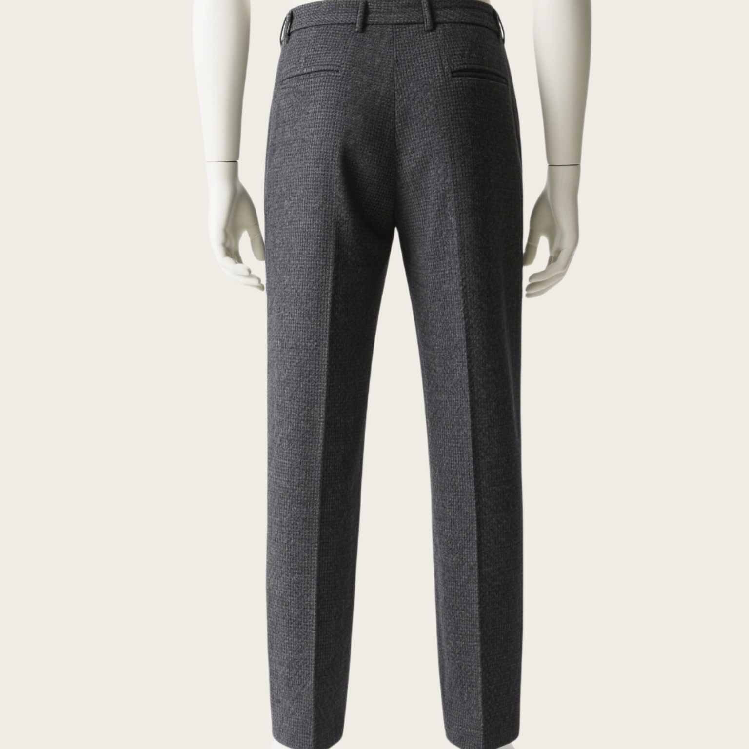 High Quality Slim Fit Formal Office Trousers for Men Classic Straight Pattern Pants Casual and Leisure Styles