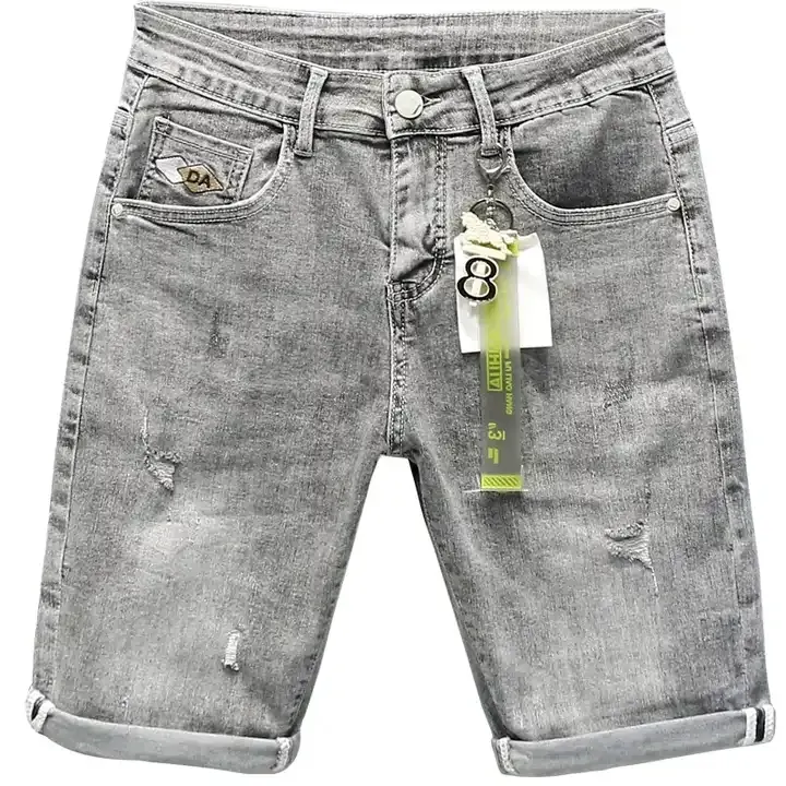 New Fashionable Men's Denim Shorts Casual Wear