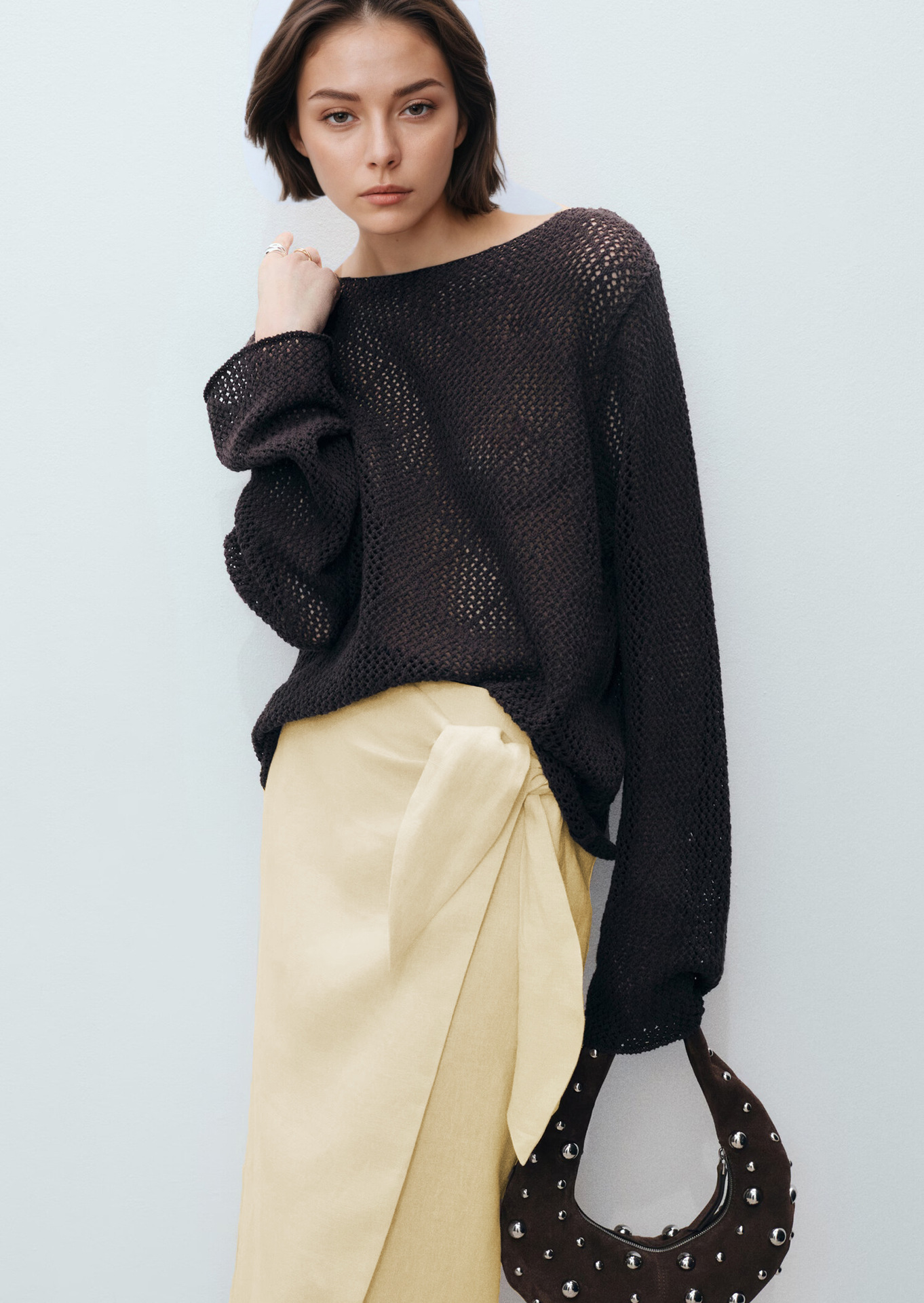 Casual Ruffles Other Midi Skirt Maxi Faldas De Mujer Jupe Longue High Waist