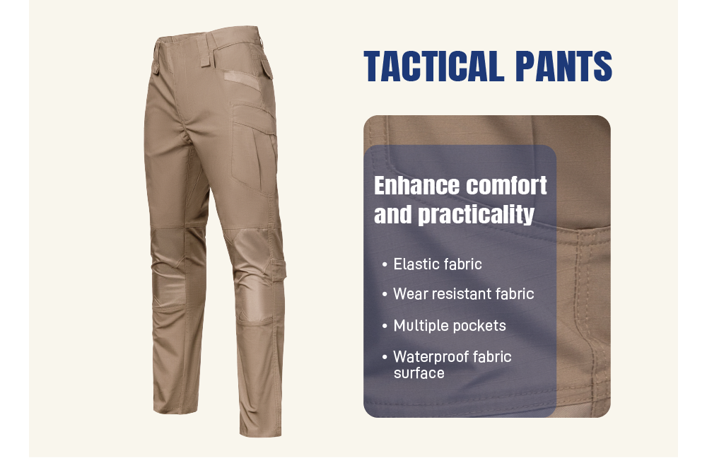 Tactical Cargo Pants Details 2