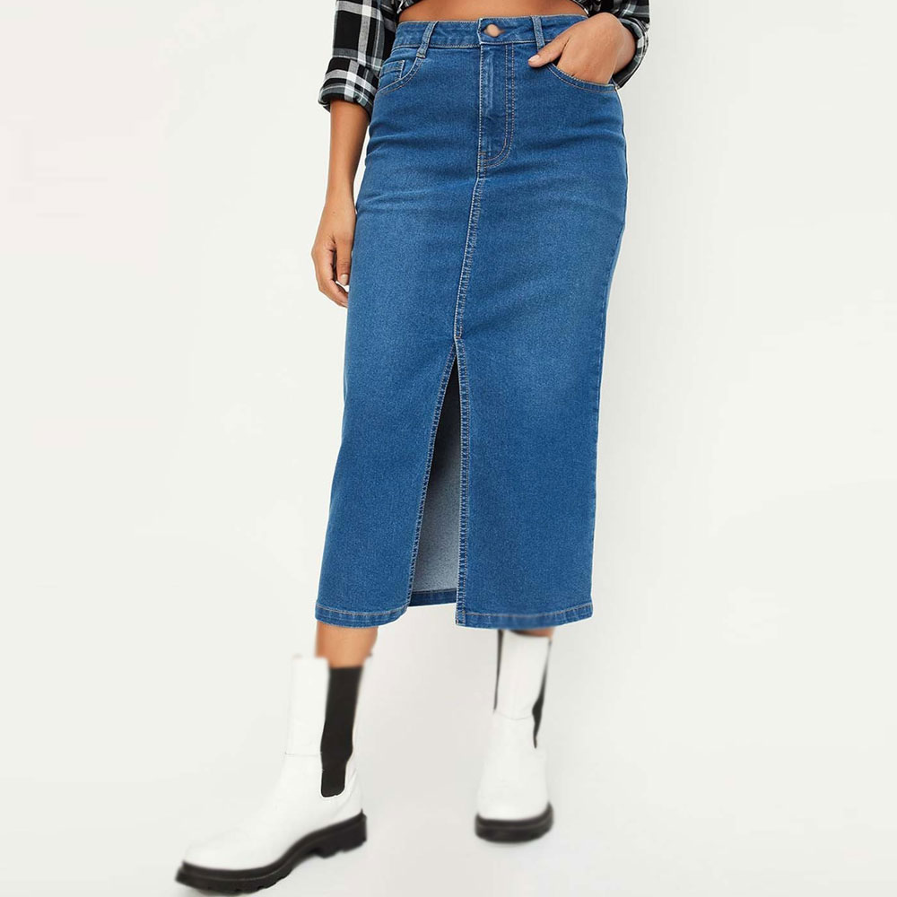 Women's Denim Skirt Detail 10